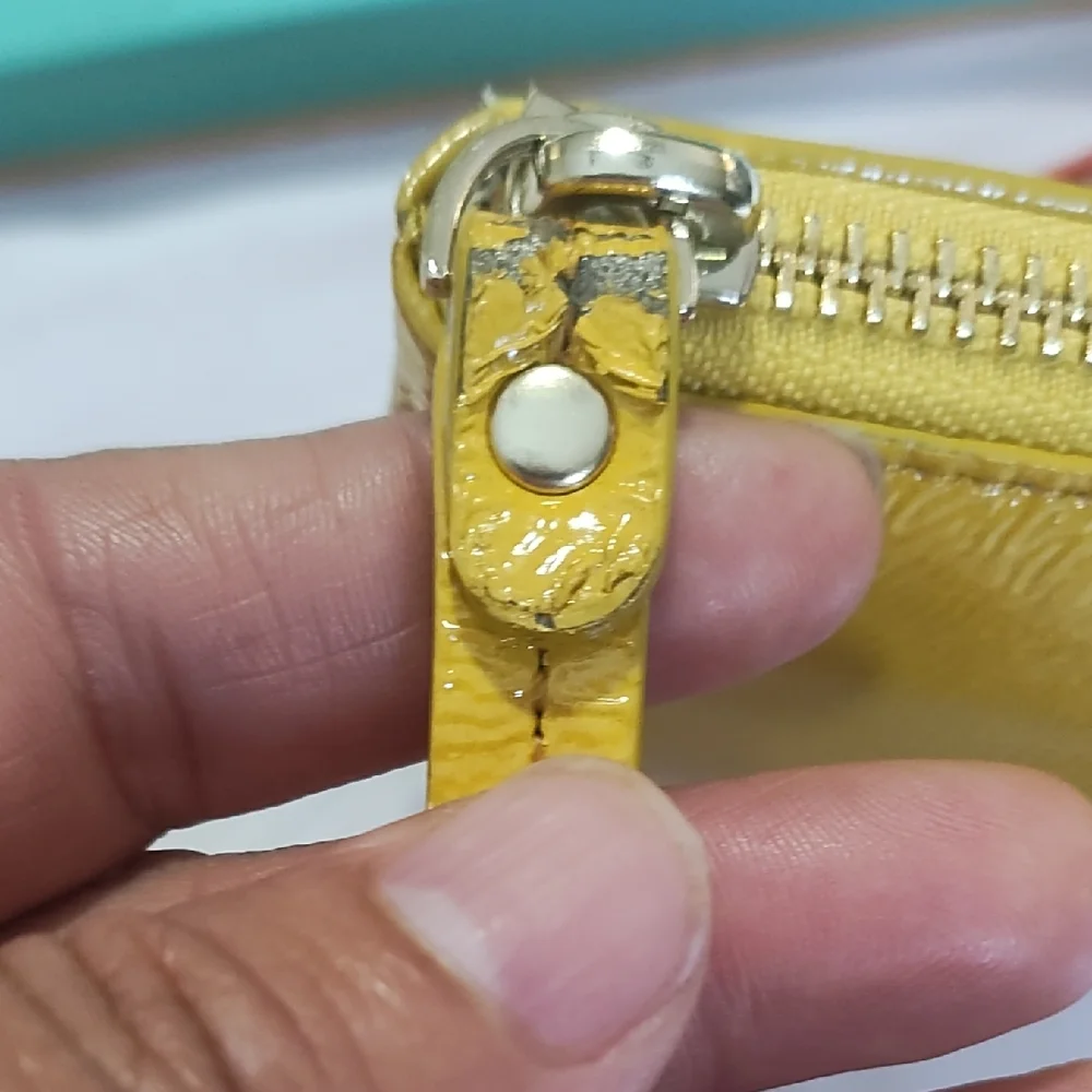 Kate Spade Yellow Patent Leather‎ Clutch